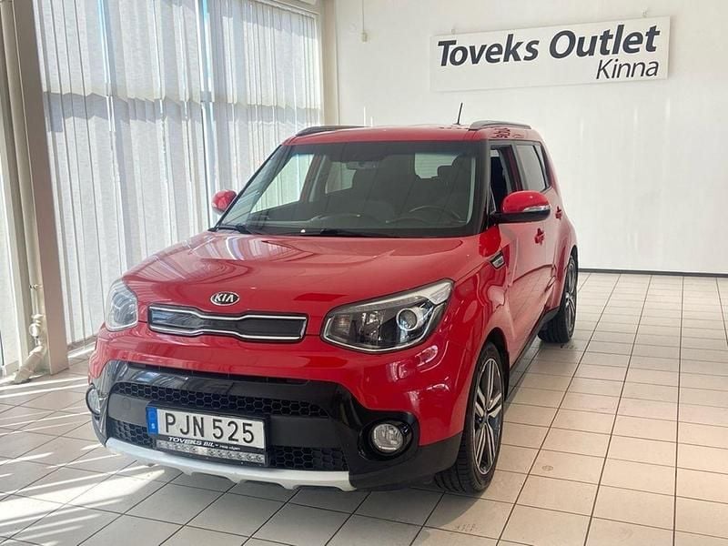 Röd Begagnad 2017 Kia Soul SUV | 89 900 kr (Marknadspris) - Bild 1/4