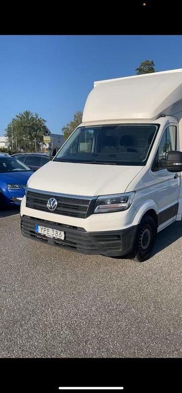 Vit Begagnad 2018 VW Crafter Van | 150 000 kr (Marknadspris) - Bild 1/4