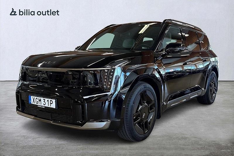Svart Begagnad 2023 Kia EV9 GT-Line SUV | 769 900 kr (Bra pris) - Bild 1/3