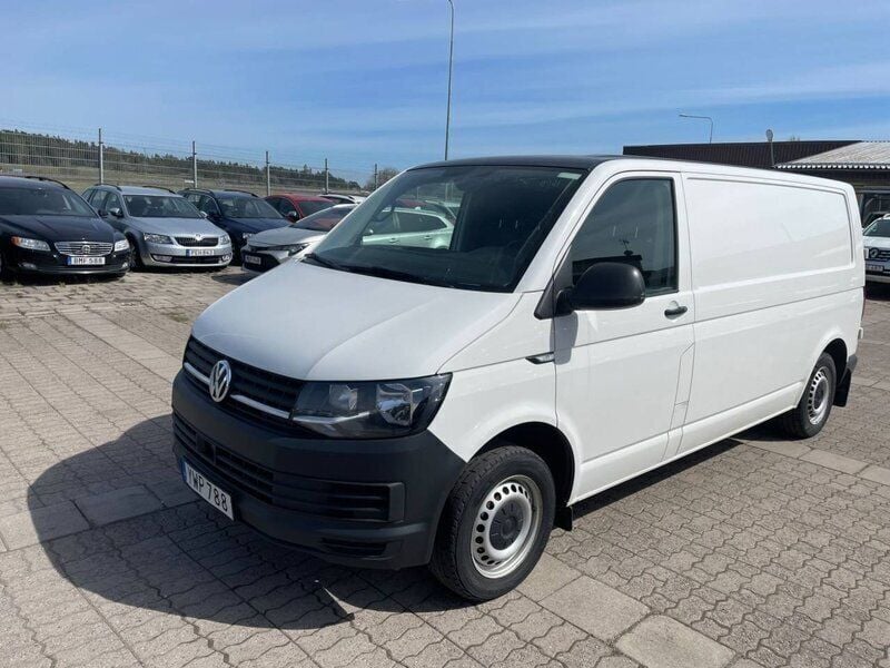 Vit Begagnad 2019 VW T6.1 Van | 199 900 kr (Marknadspris) - Bild 1/4