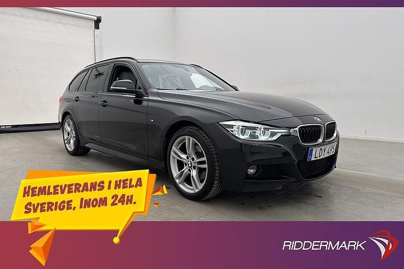 Begagnad BMW 320 M Sport 190 HK (139 kW) 2018 Svart Kombi
