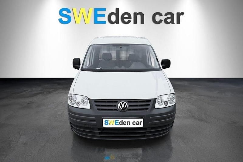 Begagnad VW Caddy 109 HK (80 kW) 2009 Vit Minibuss