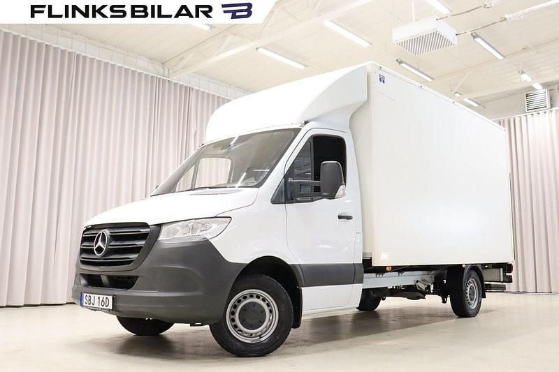 Vit Begagnad 2020 Mercedes Sprinter Van | 319 900 kr (Marknadspris) - Bild 1/4