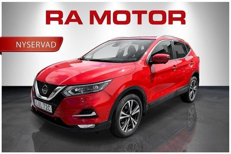 Röd Begagnad 2019 Nissan Qashqai 360º SUV | 199 900 kr (Marknadspris) - Bild 1/4