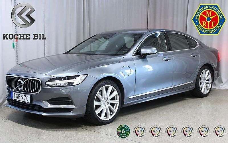 Grå Begagnad 2019 Volvo S90 Inscription Sedan | 344 900 kr - Bild 1/3