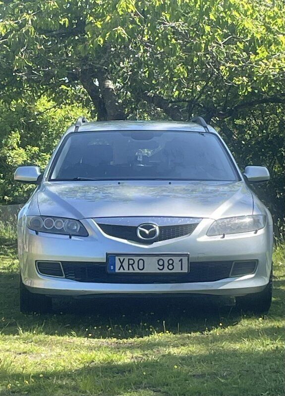 Grå Begagnad 2006 Mazda 6 Touring Kombi | 22 000 kr (Marknadspris) - Bild 1/4
