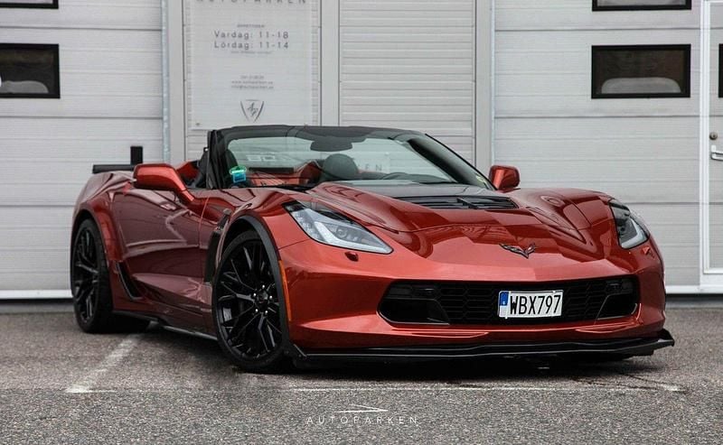 Orange Begagnad 2015 Chevrolet Corvette C7 Cab | 1 199 000 kr - Bild 1/4