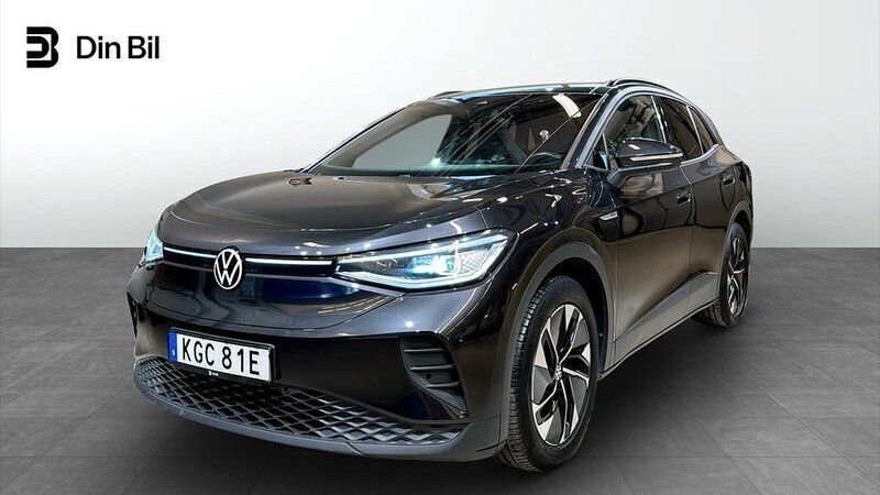 Mörkgrå Begagnad 2021 VW ID.4 Comfortline SUV | 354 900 kr (Marknadspris) - Bild 1/4