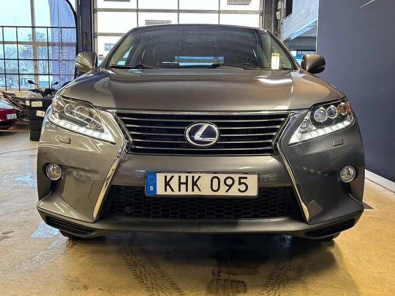Begagnad Lexus RX450h Luxury Line 299 HK (219 kW) 2013 Mörkgråmet SUV
