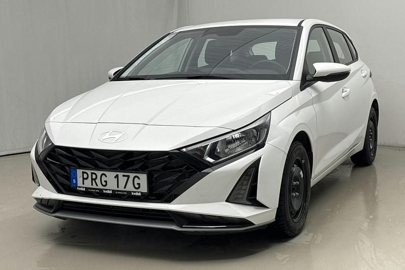 Begagnad Hyundai i20 100 HK (73 kW) 2025 Vit Halvkombi