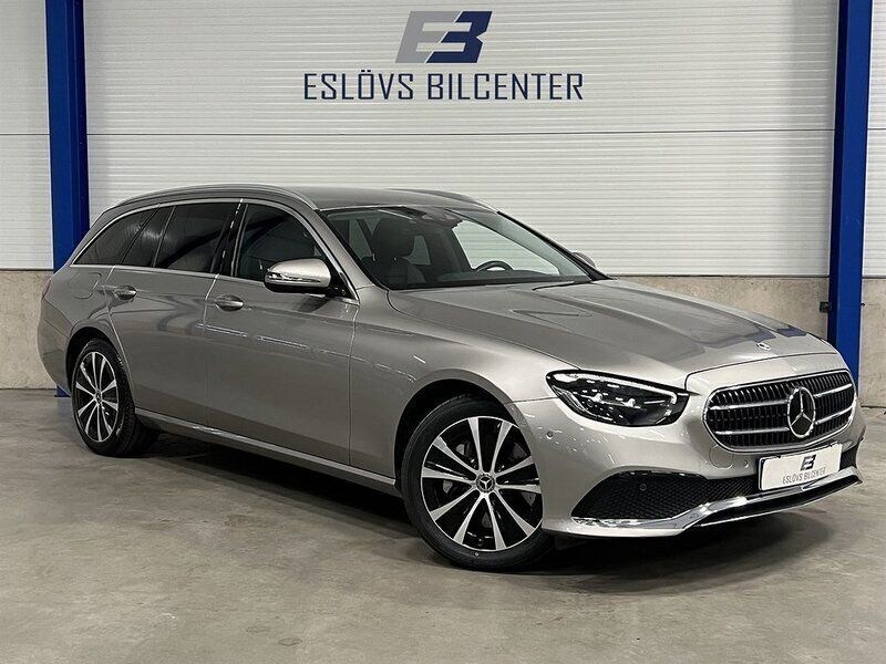 Silver Begagnad 2022 Mercedes E300 Avantgarde Kombi | 459 990 kr (Marknadspris) - Bild 1/4