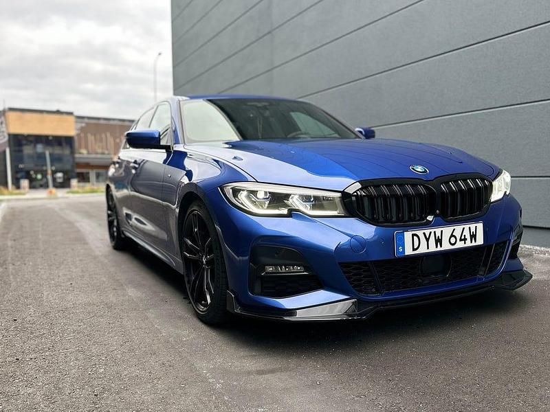 Begagnad BMW 330 M Sport 258 HK (189 kW) 2019 Portiamo blue