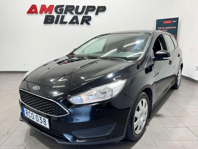 Svart Begagnad 2015 Ford Focus Trend Kombi | 69 900 kr (Bra pris) - Bild 1/4