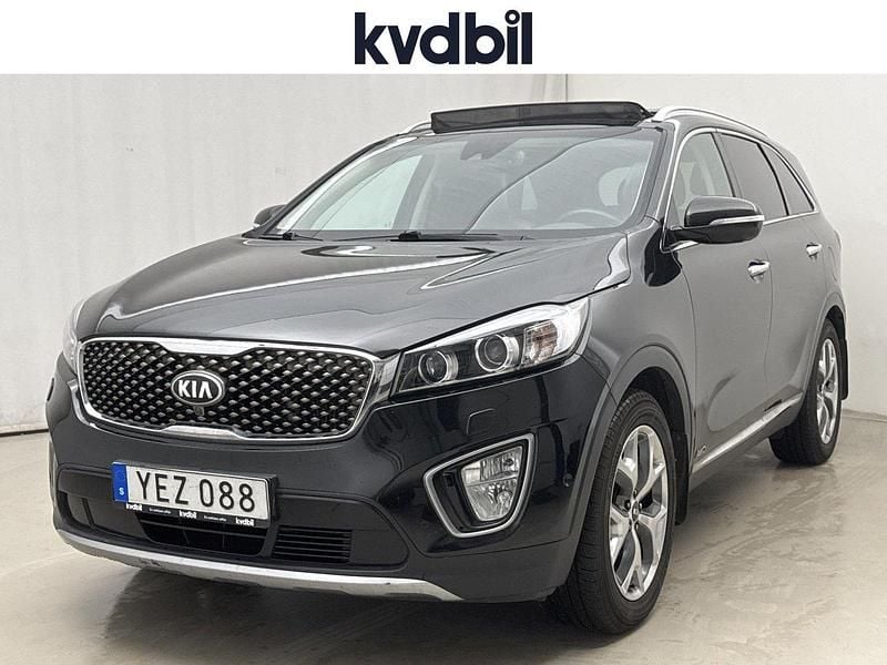 Svart (svart metallic) Begagnad 2016 Kia Sorento SUV | 204 800 kr (Marknadspris) - Bild 1/3