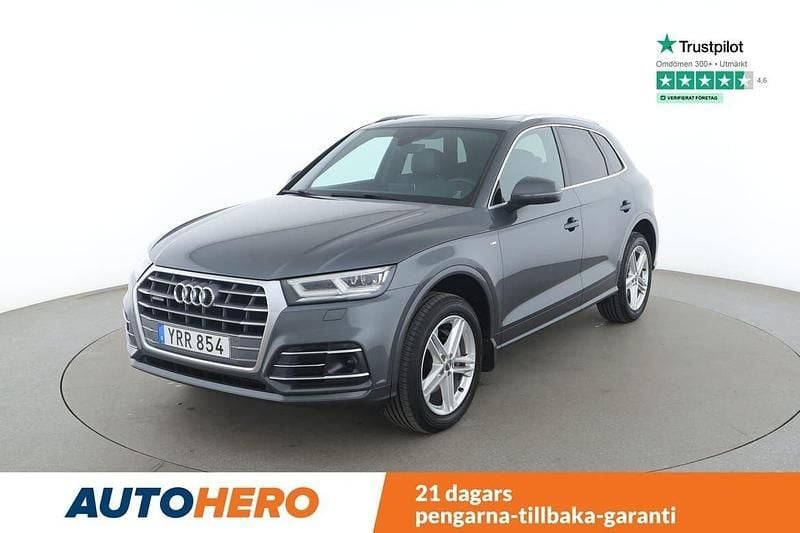 Mörkgrå (grå) Begagnad 2017 Audi Q5 SUV | 295 000 kr (Dyr) - Bild 1/4