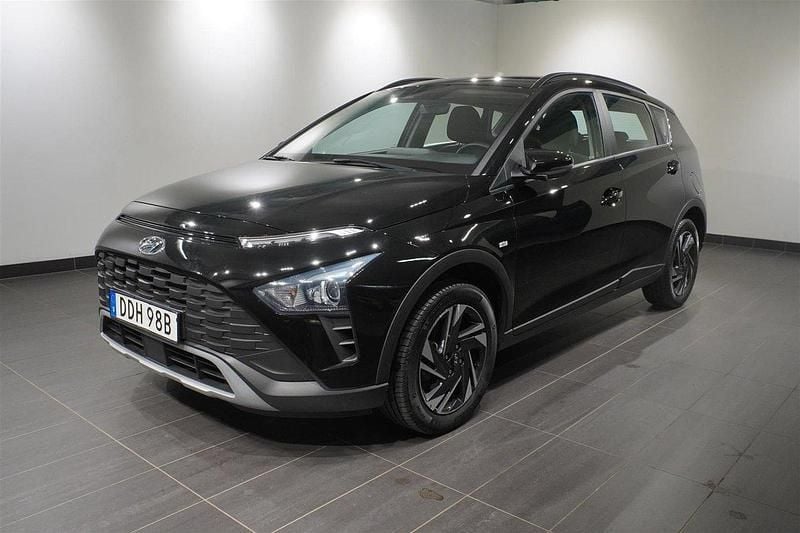 Svart Begagnad 2022 Hyundai Bayon Essential SUV | 209 900 kr (Lite dyr) - Bild 1/4