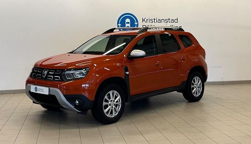 Orange Begagnad 2021 Dacia Duster SUV | 169 900 kr (Marknadspris) - Bild 1/4