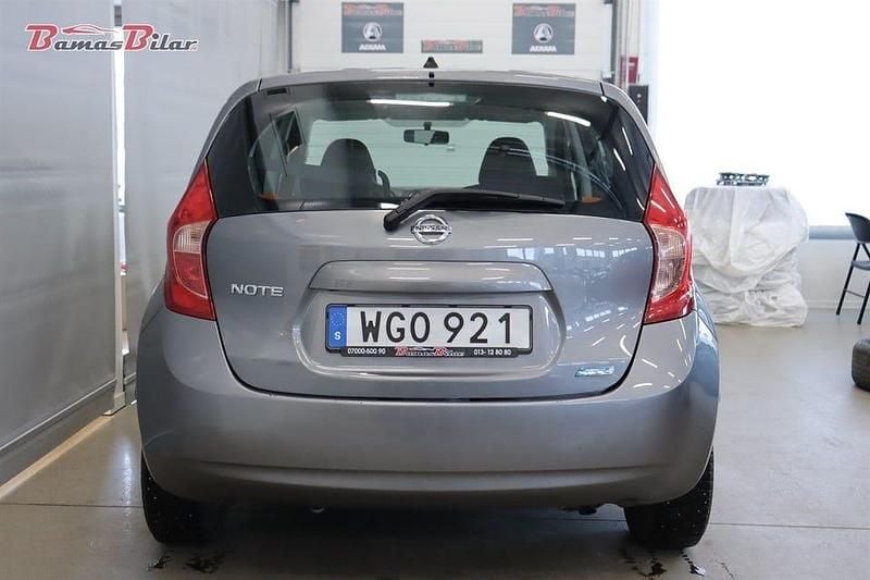 Begagnad Nissan Note 80 HK (58 kW) 2014 Grå Halvkombi