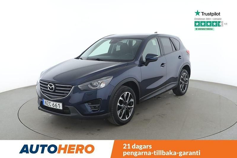 Blå Begagnad 2016 Mazda CX-5 SUV | 182 000 kr (Marknadspris) - Bild 1/4