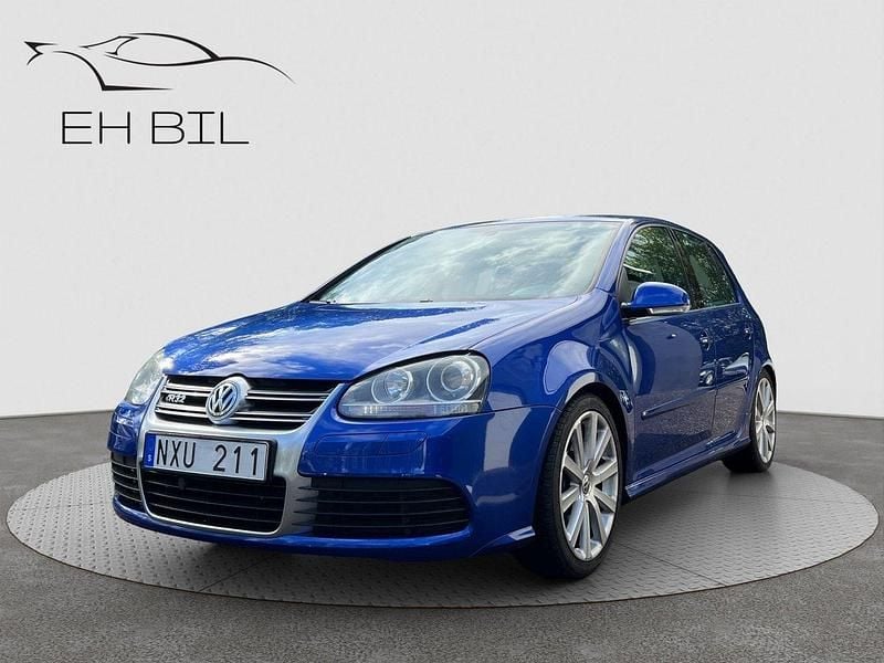 Blå Begagnad 2008 VW Golf VI R Halvkombi | 229 900 kr - Bild 1/4