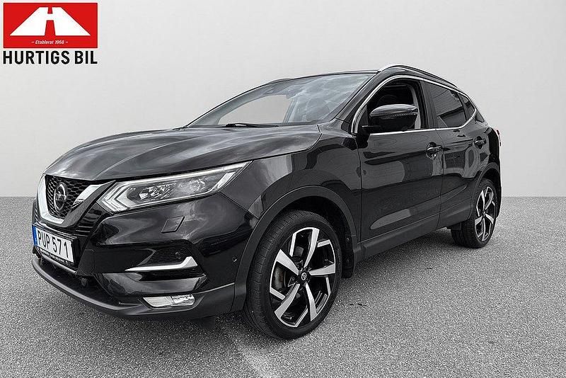 Svart Begagnad 2018 Nissan Qashqai Pack SUV | 174 900 kr (Marknadspris) - Bild 1/4