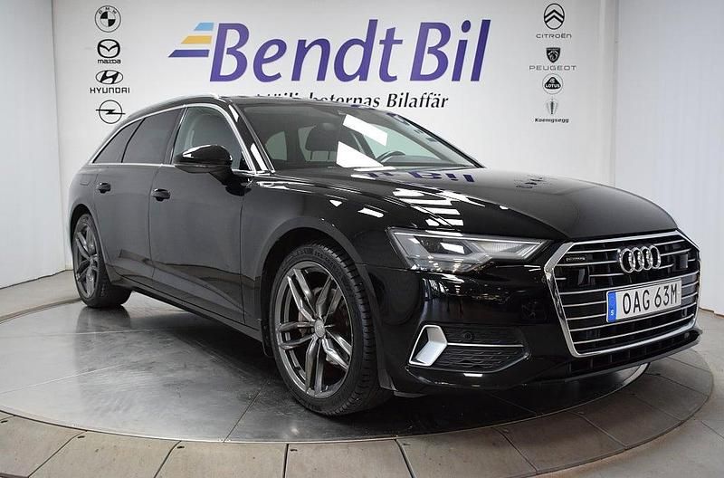 Svart Begagnad 2019 Audi A6 Proline Kombi | 294 500 kr (Marknadspris) - Bild 1/3
