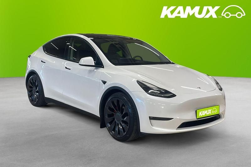 Begagnad Tesla Model Y Performance 392 kW (534 HK) 2022 Vit SUV