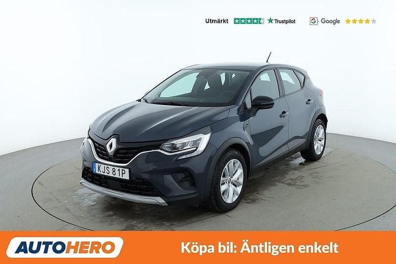 Blå Begagnad 2021 Renault Captur SUV | 229 000 kr (Marknadspris) - Bild 1/4