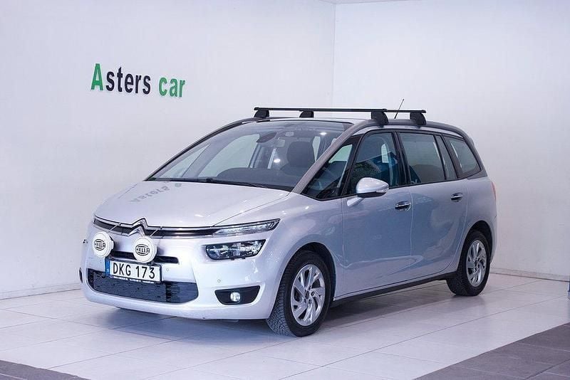 Silver Begagnad 2014 Citroën Grand C4 Picasso Minibuss | 69 000 kr (Marknadspris) - Bild 1/4