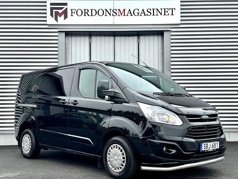 Svart Begagnad 2016 Ford Transit Custom Van | 98 900 kr (Marknadspris) - Bild 1/4