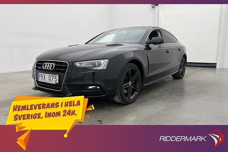 Svart Begagnad 2013 Audi A5 Comfort Halvkombi | 179 800 kr (Marknadspris) - Bild 1/3