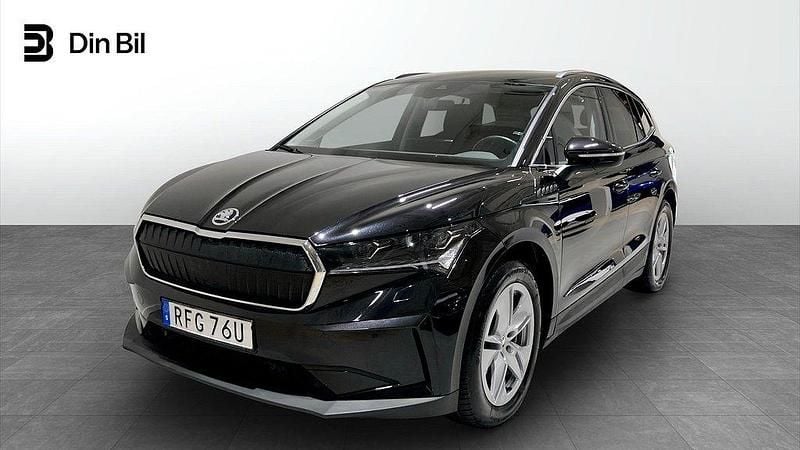Svart Begagnad 2022 Skoda Enyaq iV SUV | 454 900 kr (Lite dyr) - Bild 1/4
