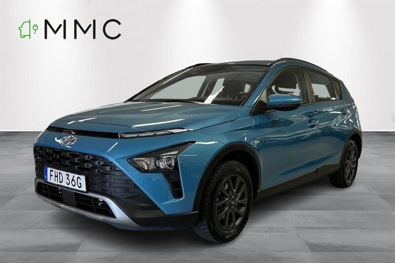 Blå Begagnad 2023 Hyundai Bayon Essential SUV | 219 000 kr (Marknadspris) - Bild 1/4