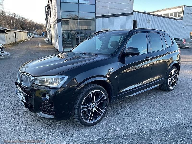 Svart Begagnad 2014 BMW X3 M Sport SUV | 154 000 kr (Marknadspris) - Bild 1/4