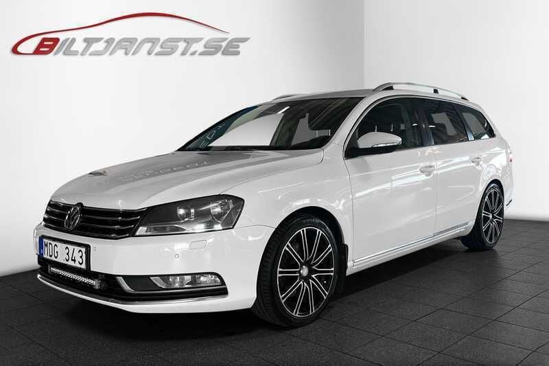 Vit Begagnad 2011 VW Passat Kombi | 59 800 kr (Bra pris) - Bild 1/4