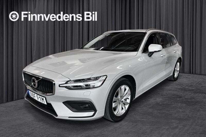 Vit Begagnad 2020 Volvo V60 Kombi | 289 900 kr (Marknadspris) - Bild 1/4
