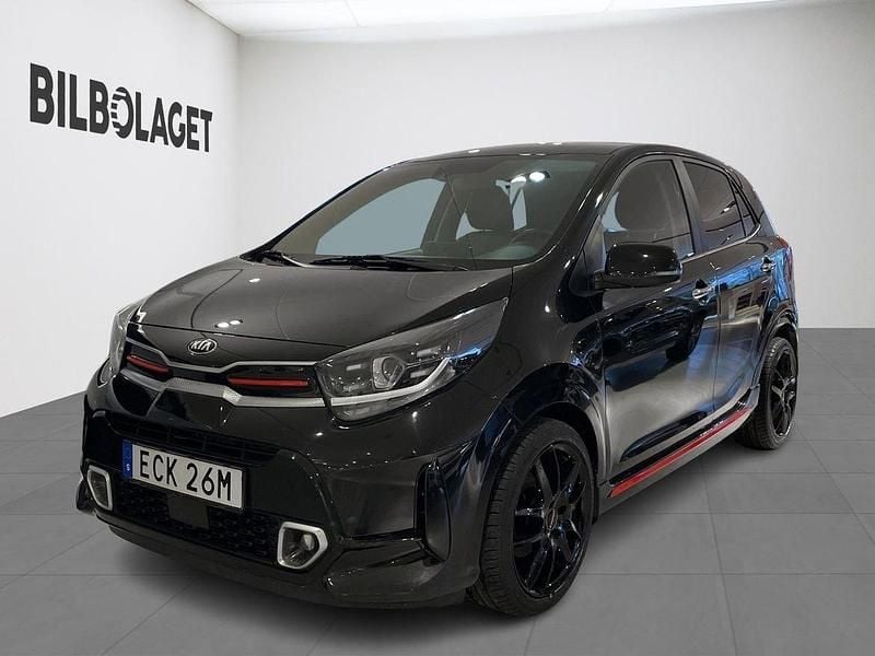 Svart Begagnad 2020 Kia Picanto GT-Line Halvkombi | 129 800 kr (Marknadspris) - Bild 1/4