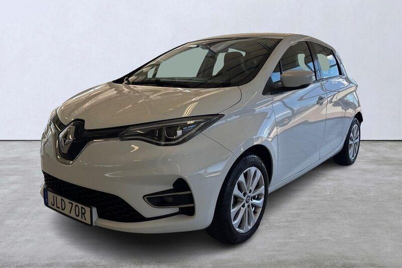 Vit Begagnad 2022 Renault Zoe Zen Halvkombi | 154 900 kr (Marknadspris) - Bild 1/4