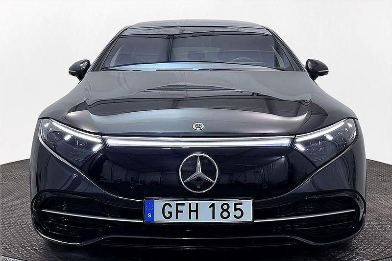 Begagnad Mercedes EQS450+ Avantgarde 264 kW (360 HK) 2022 Grå Halvkombi