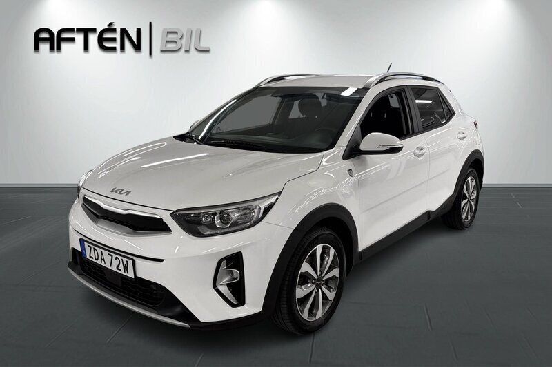 Vit Begagnad 2021 Kia Stonic Advance SUV | 219 800 kr (Marknadspris) - Bild 1/3