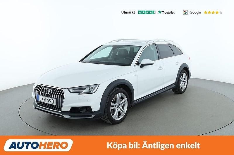 Vit Begagnad 2016 Audi A4 Allroad Kombi | 199 000 kr (Marknadspris) - Bild 1/4
