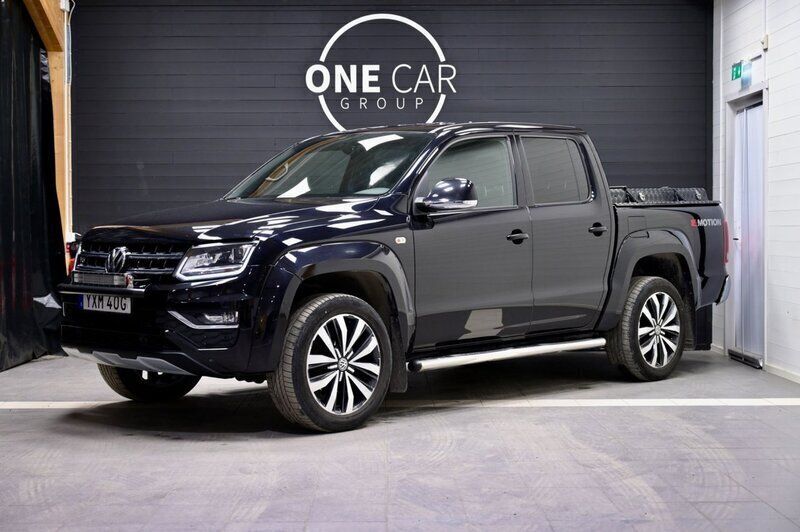 Svart Begagnad 2019 VW Amarok Aventura Pickup | 529 900 kr (Lite dyr) - Bild 1/4