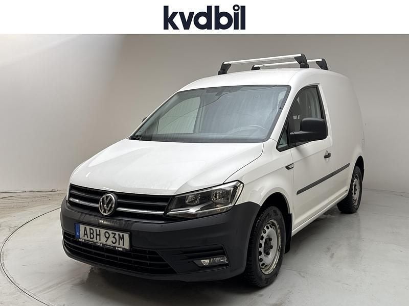 Vit Begagnad 2020 VW Caddy Minibuss | 119 000 kr (Superpris) - Bild 1/3