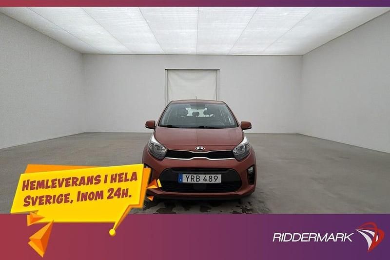 Begagnad Kia Picanto 84 HK (61 kW) 2017 Orange Halvkombi