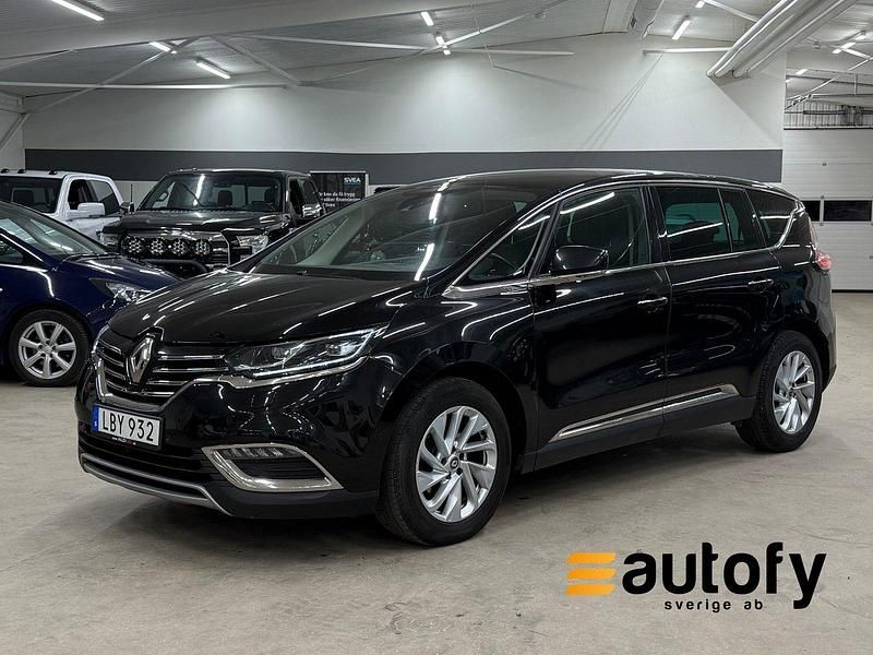 Svart Begagnad 2015 Renault Espace Minibuss | 148 900 kr (Marknadspris) - Bild 1/4