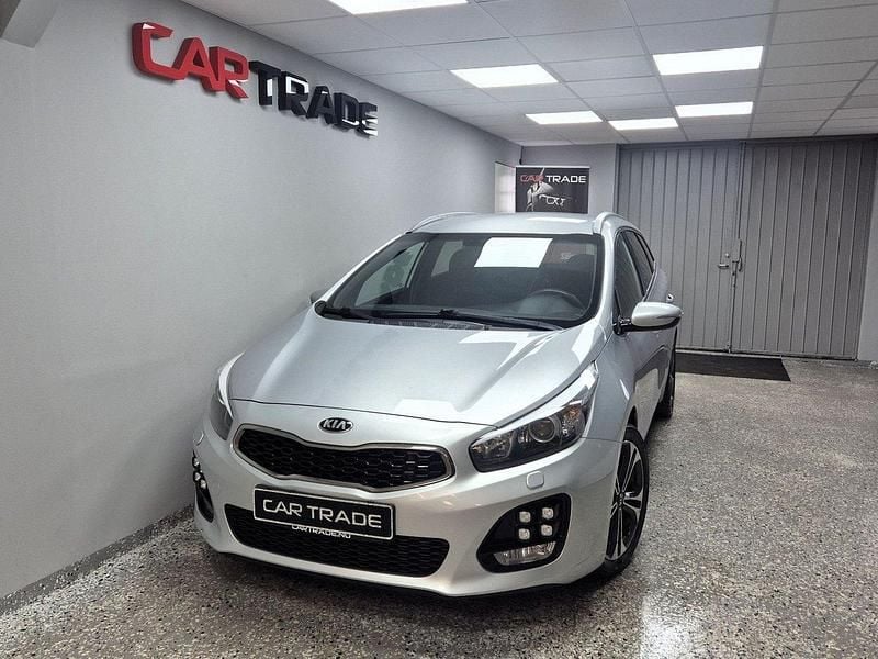 Grå Begagnad 2016 Kia Ceed Sportswagon GT-Line Kombi | 79 900 kr (Bra pris) - Bild 1/4