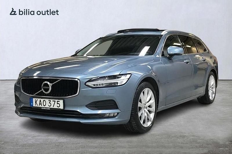 Blå Begagnad 2016 Volvo V90 Momentum Kombi | 199 900 kr (Marknadspris) - Bild 1/3
