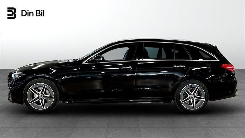 Begagnad Mercedes C300 AMG line 204 HK (150 kW) 2023 Obsidian black metallic