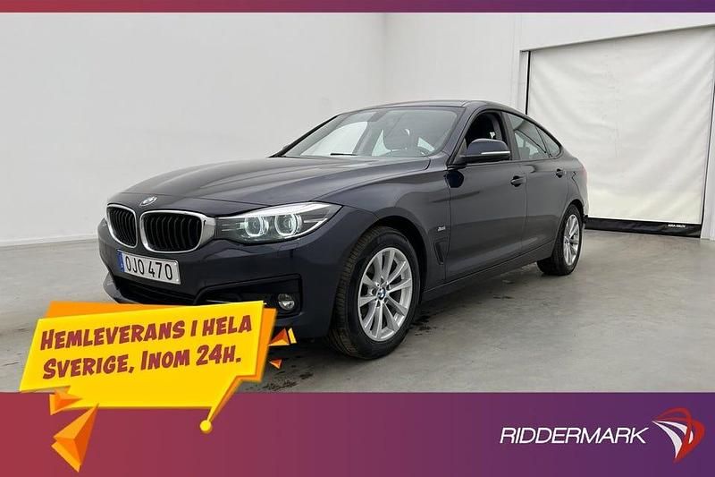 Begagnad BMW 320 Sport Line 190 HK (139 kW) 2016 Blå Halvkombi