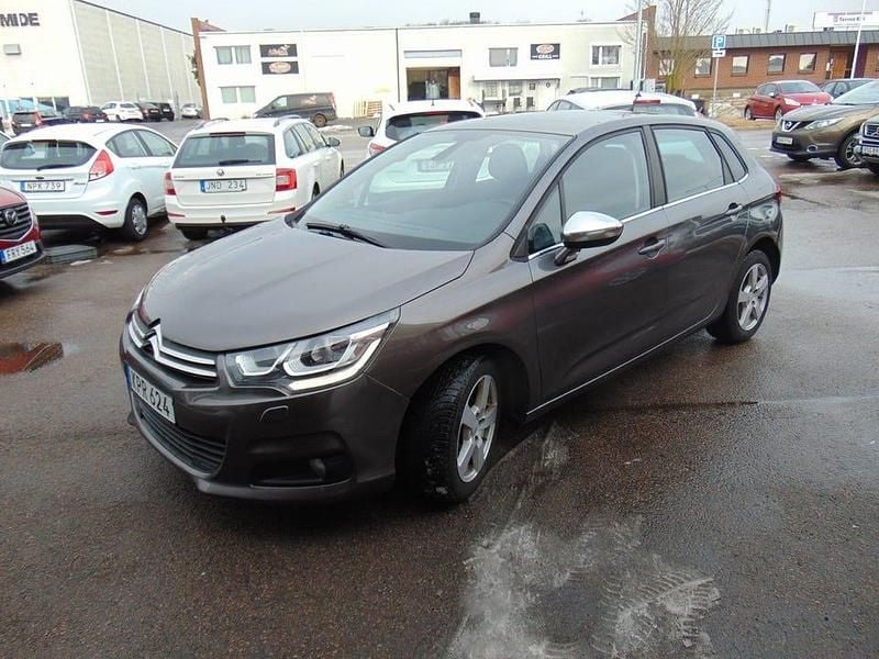 Begagnad Citroën C4 131 HK (96 kW) 2016 Grå Halvkombi